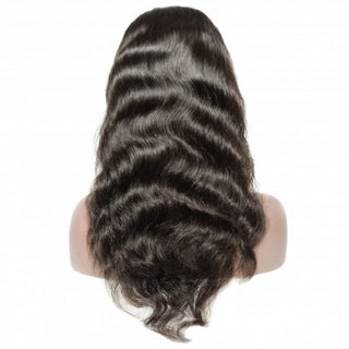 Medium Brown Body Wavy Frontal Lace Wig