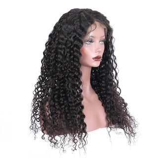 Ebony Brown Long Deep Curly Wig